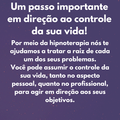 O seu primeiro passo em direção ao controle da sua vida! (10)